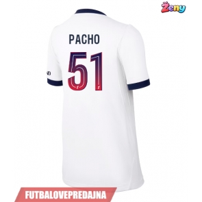 Lacne Ženy Futbalové dres Paris Saint-Germain Willian Pacho #51 2026-27 Krátky Rukáv - Preč
